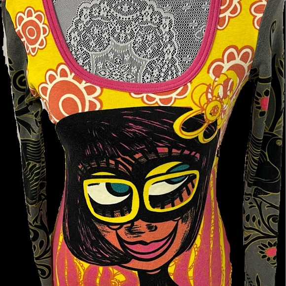 Vintage Custo Barcelona top - Picture 3 of 5